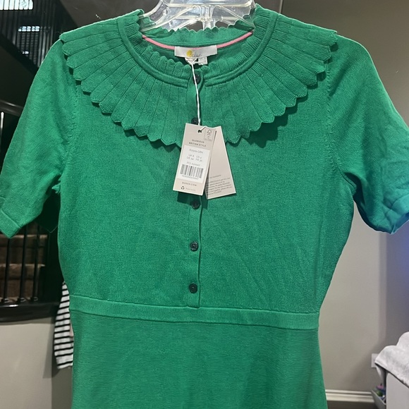 NWT green Boden sweater dress - Picture 5 of 5